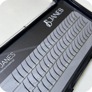 Pestañas de punto fibra de seda, espiga kylie, lash janes, curva d