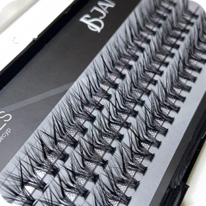 Pestañas de punto fibra de seda, lash janes 20l foxy