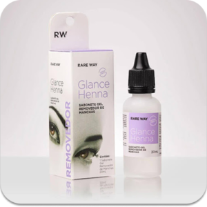 REMOVEDOR DE HENNA GLANCE 20ML PARA CEJAS PERFECTAS