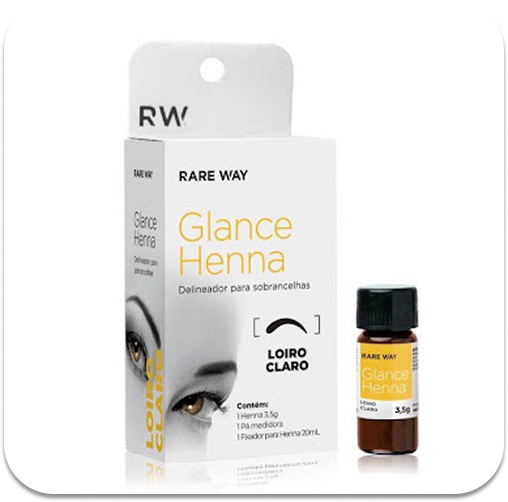 HENNA GLANCE "LOIRO CLARO" PARA CEJAS DELICADAS