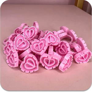 ANILLOS DE CORAZÓN VOLUMEN (100 PIEZAS) – JANES INSUMOS