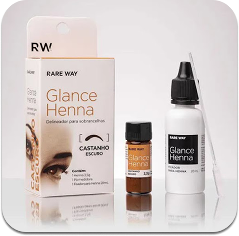 HENNA GLANCE CASTAÑO OSCURO PARA CEJAS INTENSAS