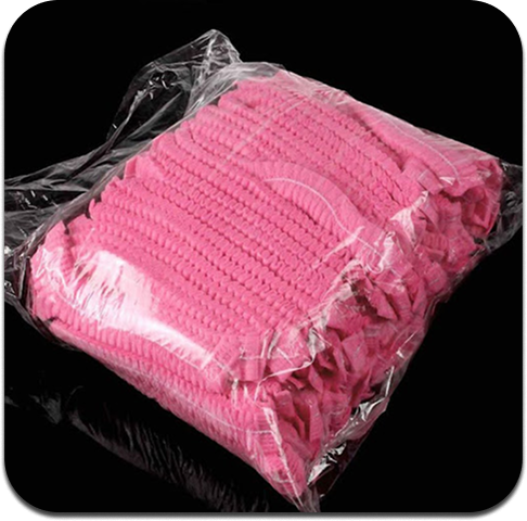 Gorros Desechables x100 unds – Color Rosa - Imagen 3