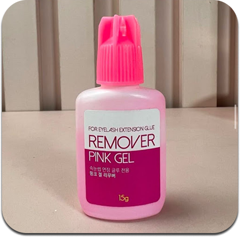 REMOVER PINK GEL – Removedor de Pegamento para Extensiones de Pestañas (15g) - Imagen 3