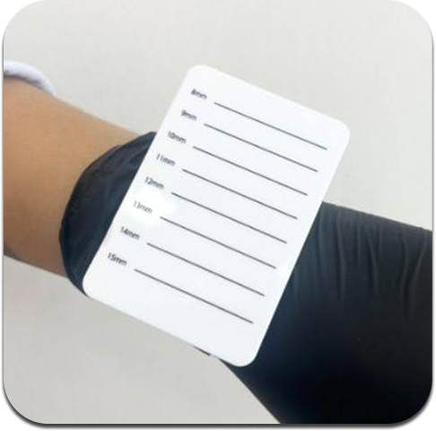 SOPORTE DE PESTAÑAS BRAZALETE – Paleta portátil para aplicación de extensiones - Imagen 4