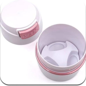 TANQUE DE CARBONO “B/D,  B/R, Rosa” – Contenedor hermético para adhesivo de pestañas