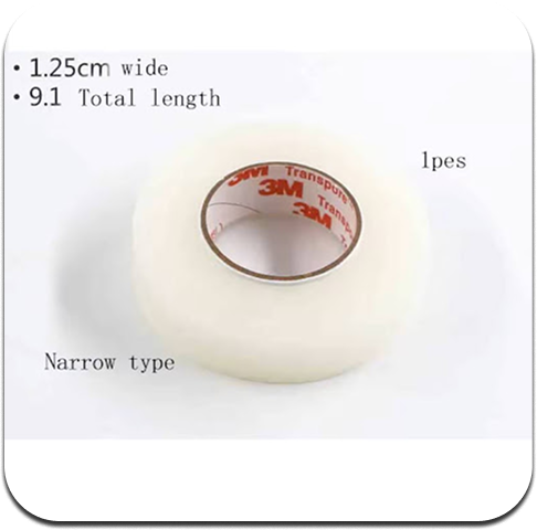 CINTA MICROPORE TRANSPARENTE 3M - Imagen 2